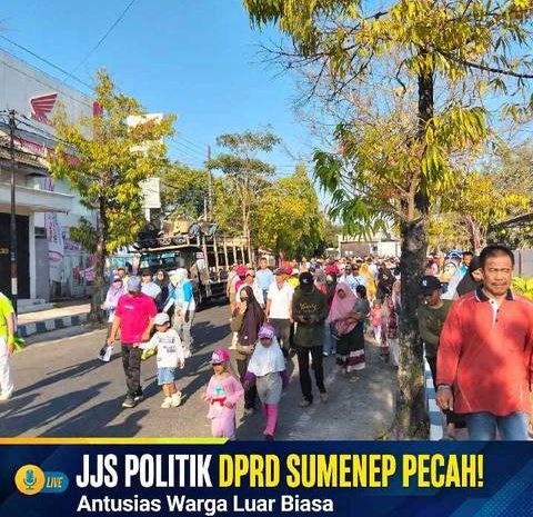  JJS DPRD Sumenep Pecah! Antusias Warga Luar Biasa