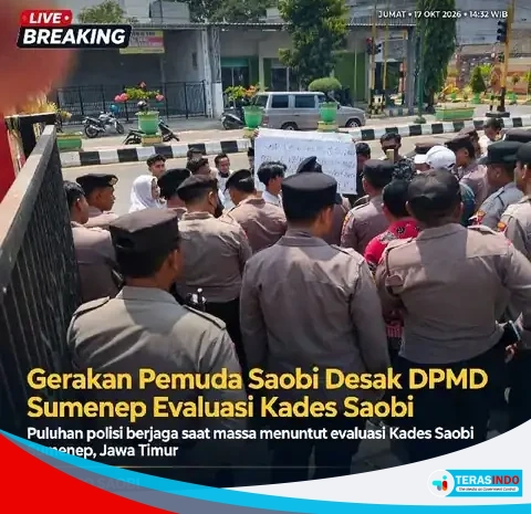  Gerakan Pemuda Saobi Desak DPMD Sumenep Evaluasi Kades Saobi
