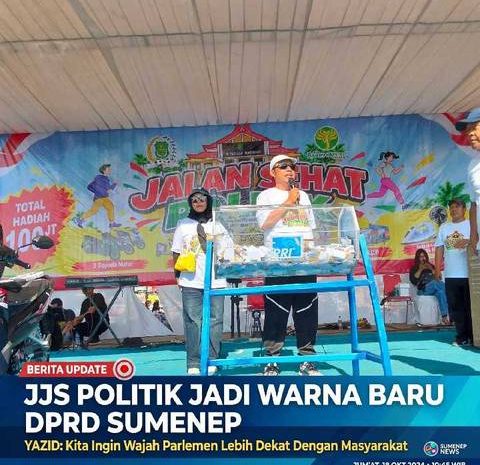  JJS POLITIK JADI WARNA BARU DPRD SUMENEP, YAZID: KITA INGIN WAJAH PARLEMEN LEBIH DEKAT DENGAN MASYARAKAT